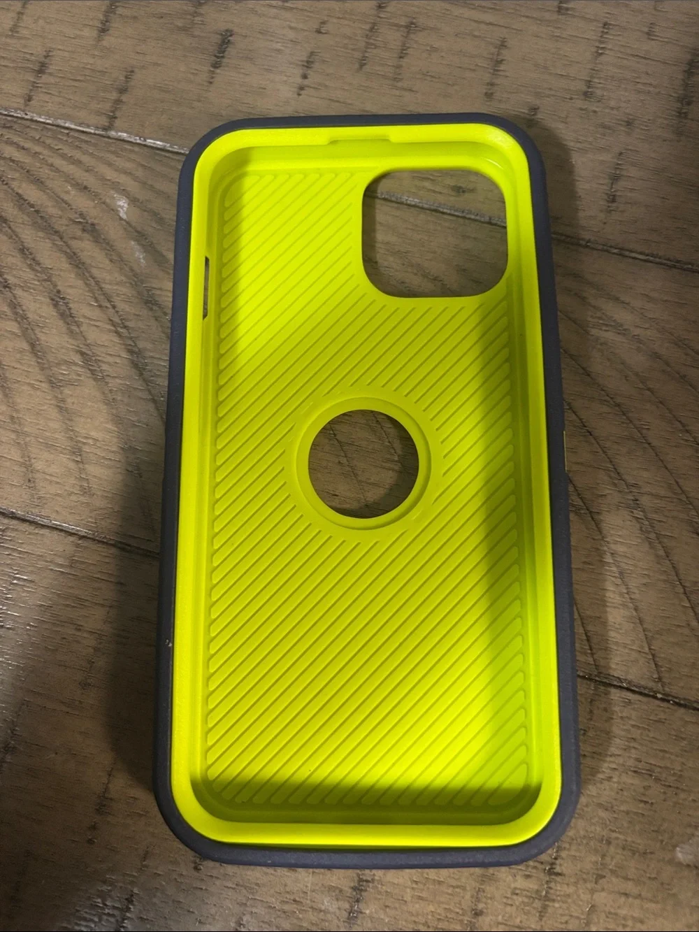 Protective Black and Neon Yellow Phone Case